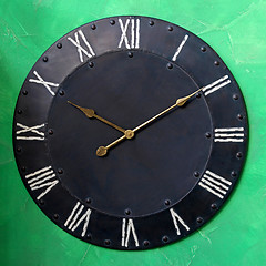 Image showing Iron clock