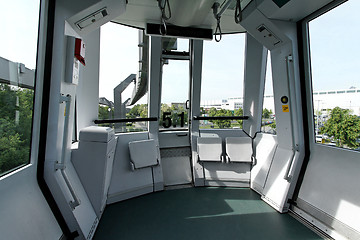 Image showing Skytrain cabin interior