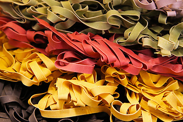 Image showing Italian tagliatelle