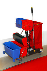 Image showing Cleaning cart