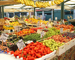 Image showing Market stall