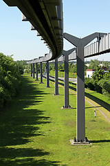 Image showing Skytrain mono railway