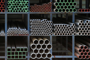 Image showing Ductile iron pipes