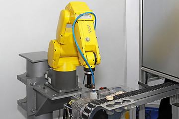 Image showing Robot in line