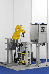 Image showing Robot in factory