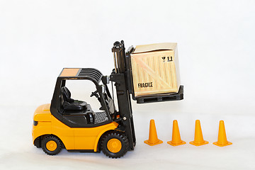 Image showing Forklift load