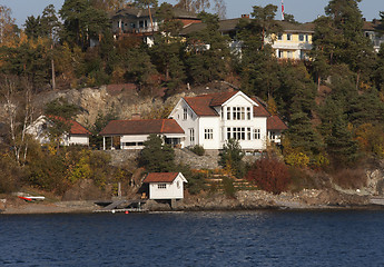 Image showing House near the sea