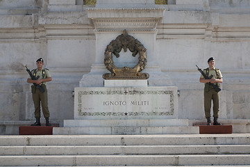 Image showing Soldiers on guard