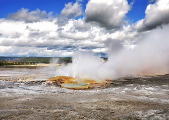 Image showing clepsydra geyser