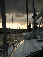 Image showing sailing