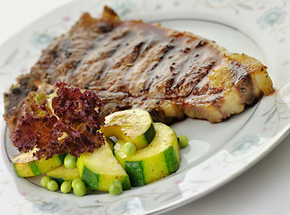 Image showing t bone steak