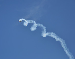 Image showing airshow airplane 