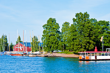 Image showing Seascape of Helsinki