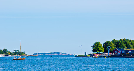 Image showing Seascape of Helsinki
