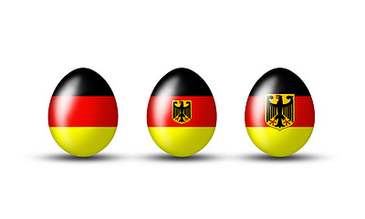 Image showing Kollektion deutscher Eier