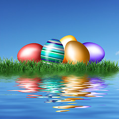 Image showing Beautiful Easter motive 