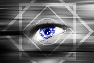 Image showing Digital eye 