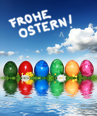 Image showing Happy Easter decoration 