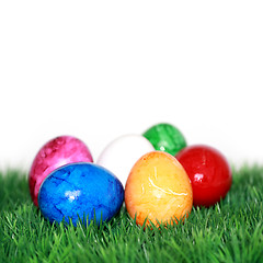 Image showing Many Easter eggs 