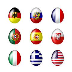 Image showing International eggs 