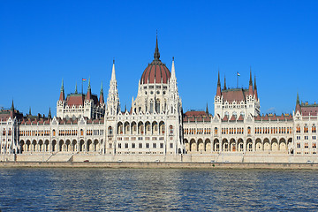 Image showing Budapest, the building of the Parliament