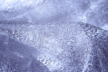 Image showing blue fabric