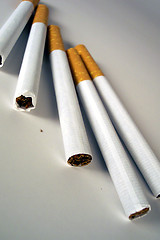 Image showing five smokes