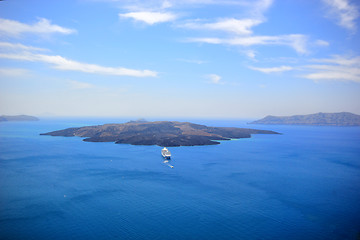 Image showing Santorini Volcano