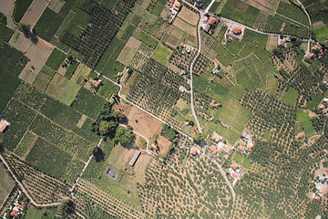 Image showing Aerial view on Zakynthos island