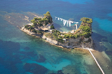 Image showing Aerial view on Zakynthos island