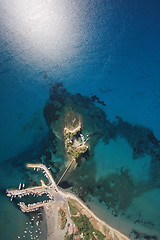 Image showing Aerial view on Zakynthos island