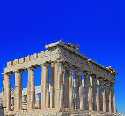 Image showing Parthenon in Acropolis