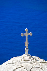Image showing Santorini church Greece