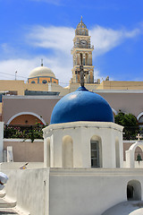 Image showing Santorini church Greece