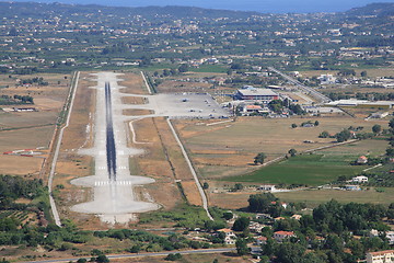 Image showing Aerial view on Zakynthos island