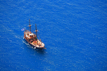 Image showing Excursion boat in Greece