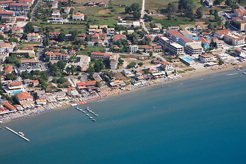 Image showing Aerial view on Zakynthos island