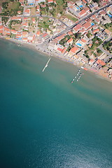 Image showing Aerial view on Zakynthos island