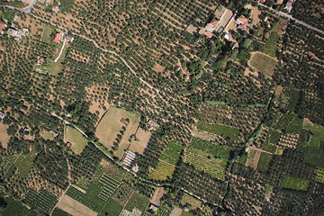 Image showing Aerial view on Zakynthos island