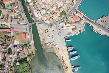 Image showing Aerial view on Zakynthos island