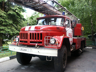 Image showing fire machine