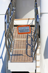 Image showing bridge of a private luxury ship
