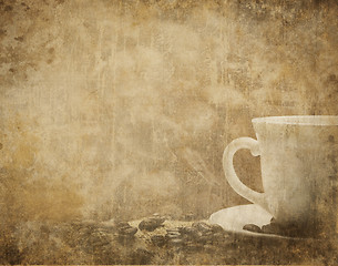 Image showing Vintage Coffee Background