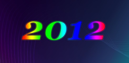 Image showing New Year 2012