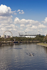 Image showing Yarra River, Melbourne, Australia