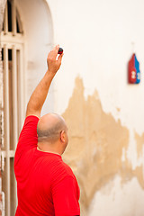 Image showing Pelota player