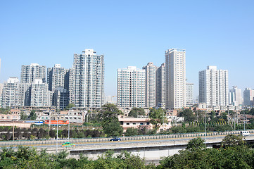 Image showing Apartment buildings