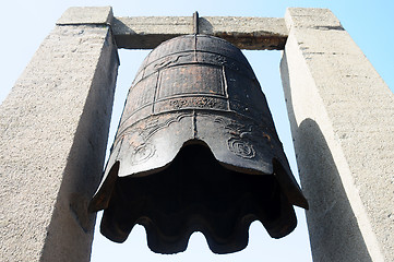 Image showing Ancient iron bell