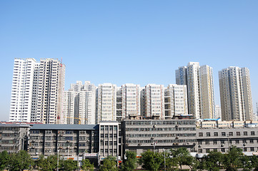 Image showing Apartment buildings