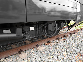 Image showing A train